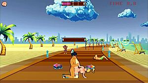 Roller Babe Hentai Game Pornplay Ep 3 - Outdoor Gangbang Madness!