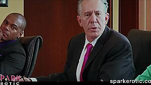 Spark Erotic Merger: Two CEOs Bang Hard in Office Deal