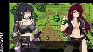 tina swordswoman trapped in scarlet prison hrpg?