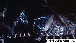 Shyla’s Smoking Hot Fetish Display