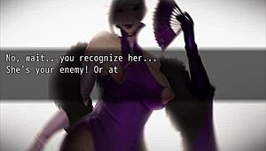 Mistress's Lactating Boobs Sucked in Hentai Game