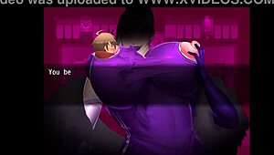 Mistress's Lactating Boobs Sucked in Hentai Game