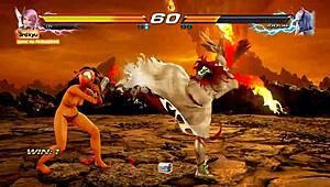 Alisa from Tekken 7 naked in 3d