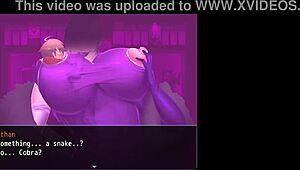 Mistress's Lactating Boobs Sucked in Hentai Game