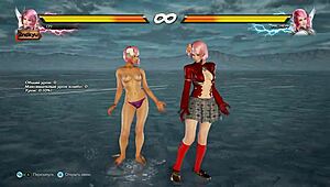 Alisa from Tekken 7 naked in 3d
