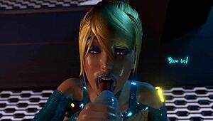 samus gets wild in hentai 😈