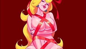 Christmas hentai features big cocks and asses