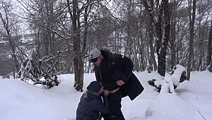 Hot Student Suck Professor Big Dick After Ski Lesson. Can't Stop Thinking About It!