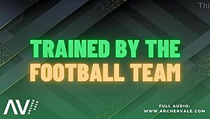 Football Team Muscle Worship Turns Into Wild Gangbang Story