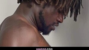 hey, can you handle this massive bbc with devin trez and kirk cummings at the gloryhole?