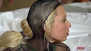 Painful Anal Pounding for This White Submissive Woman