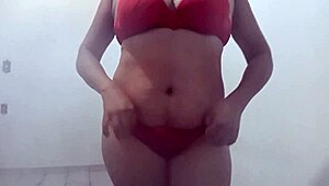 Hot Mature Latina Dancing Seductively