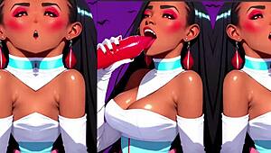 Dizzy Miss Lizzie in an exotic setting.