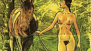 Animazione animale vintage riporta vibrazioni retrò, così figo! 🐾