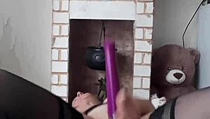 dedication session for my darling with bdsm toys