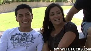 Are you just gonna watch my wife Mia get fucked by a stranger while I’m humiliated?