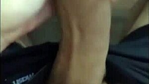 Twink secretly sucks dick in homemade bisexual encounter