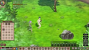 mad island playthrough finding village and girl for survival