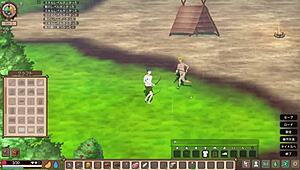 mad island playthrough finding village and girl for survival