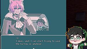 These roommates played yaoi games in the dorm, leading to twink adventures.