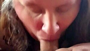 Is Your Friend's Wife Topless and Giving a Cheating Blowjob?