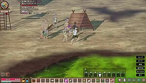 mad island playthrough finding village and girl for survival