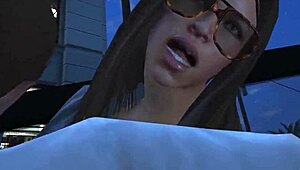 GTA 5 Online Character Scores Wild Hooker Service in Car!