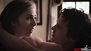 EAGER MILF LENA PAUL FUCKS HER PERVERTED BOYFRIEND AND LOVES HIS DICK IN HER PUSSY.