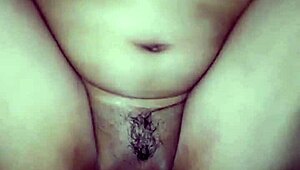 Big wet pussy wife in voyeur scene.