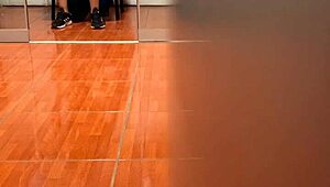 Secretary Nataly from UNAM Rides Director in Skirt for Secret Voyeur Action