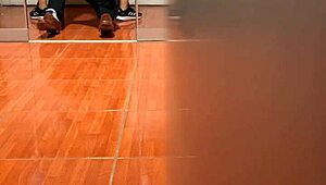 Secretary Nataly from UNAM Rides Director in Skirt for Secret Voyeur Action