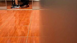 Secretary Nataly from UNAM Rides Director in Skirt for Secret Voyeur Action