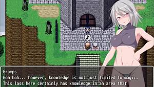 Grace hadapi cabaran bandar labirin bahagian 5 dengan penghinaan dan twist anime seksi