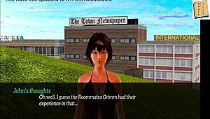 Amateur erotic scene featuring small tits in homemade family setting with intense actions.