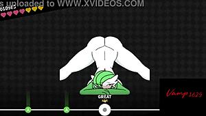 beat banger gardevoir mod with big ass group banging in cartoon anime hentai game music