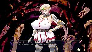 heroine ingrid explores her huge tits in episode 2