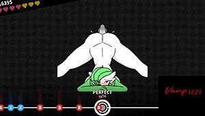 beat banger gardevoir mod with big ass group banging in cartoon anime hentai game music
