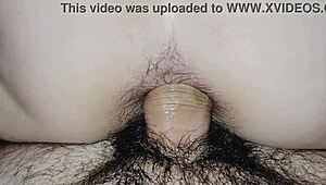 quick anal with wet wife tits in bdsm cowgirl orgasm assfucking riding