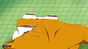 Rose relaxes after her workout session