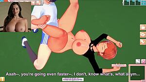 gwen voluptuosa entregándose para ser follada