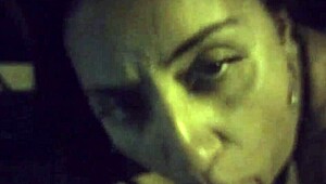 Sandy Cortez Sucks in Public