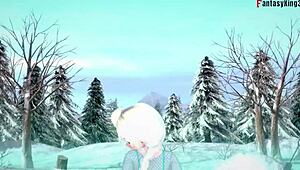 Elsa From Frozen Gets Hard Sex in Full Fantasy