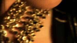 Indian Seduction: Dancer Rips Clothes in Erotic Striptease Tease