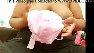 bihari bhabhi squeezes her big boobs 😍