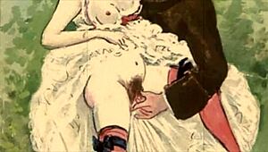 my secret life unfolds in retro erotic cartoon style