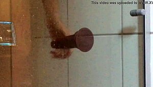 young gay boy explores homemade dildo play
