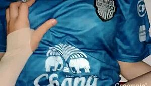 แม่บ้านเอเชียร์นมโตโดนฉีดน้ำว่าวในคอนโดไทยโฮมเมดร่านจัด