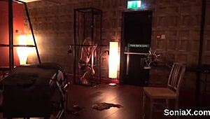 Unfaithful British Mature Lady Sonia Displays Her Oversized Puppies