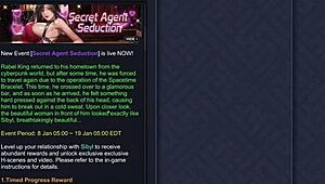 Secret Agent Sibyl in Stockings and Stilettos Unleashes Kinky Adventures