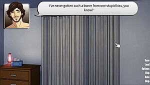 Professor dominates gay boyfriend in dorm anime